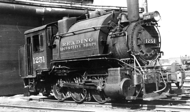 Reading Locomotive Shops - Reading PA